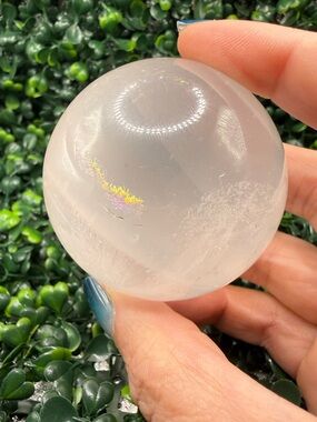 Stunning Star Girasol Quartz Sphere 58mm